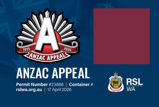 2026 Anzac Appeal Wrapper