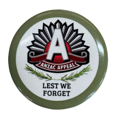 2024 ANZAC Appeal Badge - 1 BADGE (Sub-Branches)
