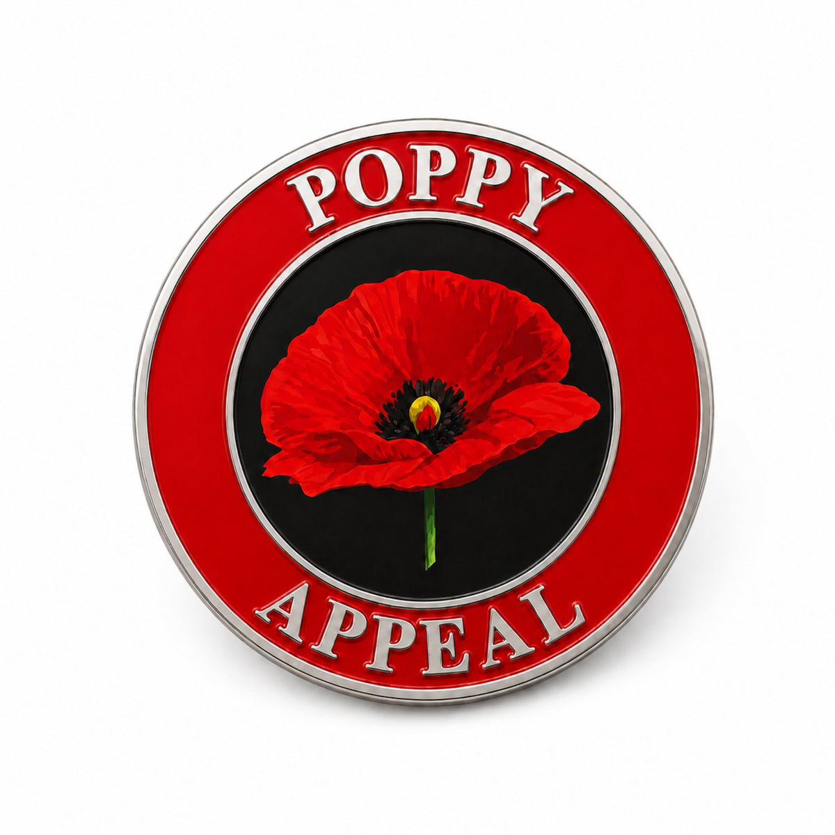Poppy Appeal Lapel Pins - RED [Bag of 100]