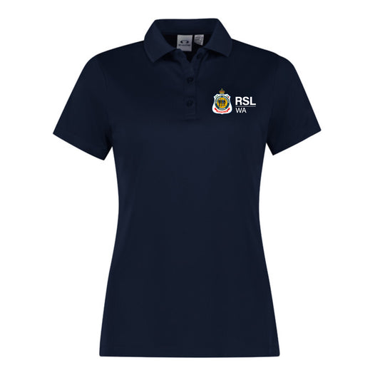 Womens Action Short Sleeve Polo
